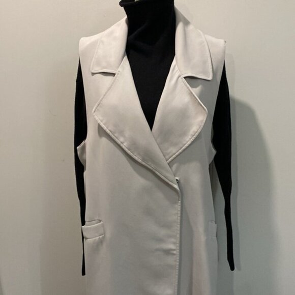 Oat + Fort Jacket Sleeveless Vest Size Medium - Picture 9 of 13